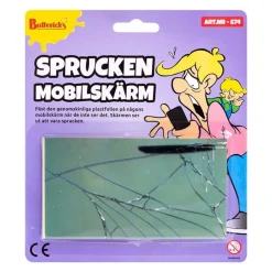 Butterick's AB Butterick's Sprukket Mobilskærm Spøg og skæmt-artikel - Spøg Og Skæmt-Artikler & Pranks