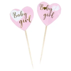 Best Hisab/Joker Company AB Cake Toppers Baby Girl