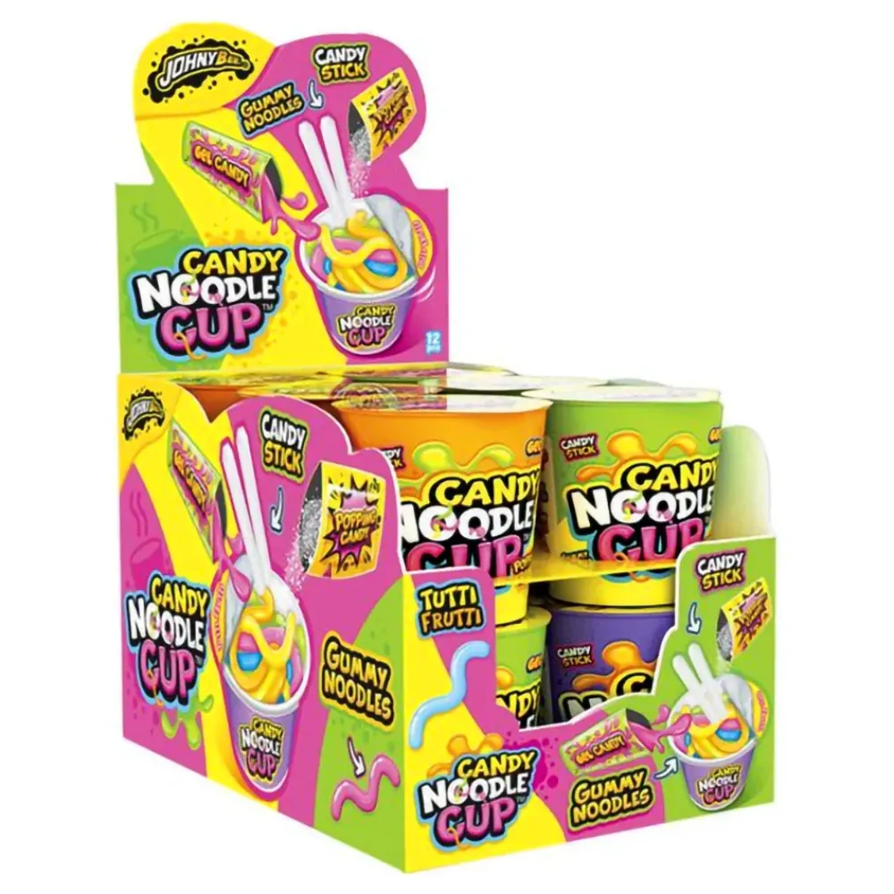 ERT Godis AB Candy Noodle Cup Økonomipakke - Slik