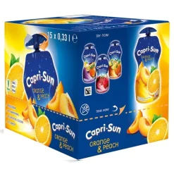 ERT Godis AB Capri-Sun Appelsin & Fersken Storpak - Drikkevarer