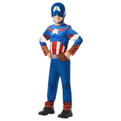 Rubies Netherland B.V. Captain America Børnekostume - Udklædningskostumer|Kostumetema