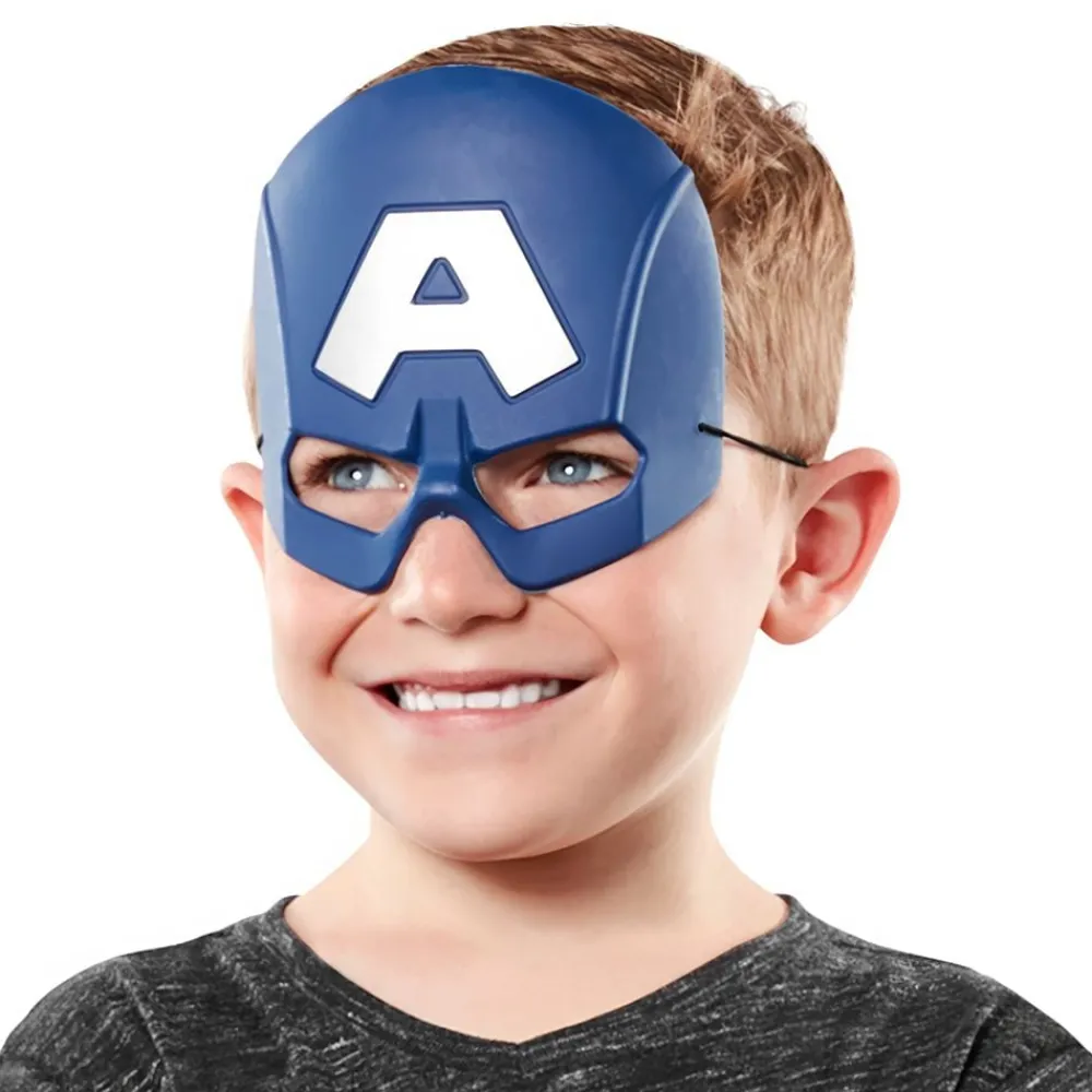 Rubies Netherland B.V. Captain America Maske til Børn