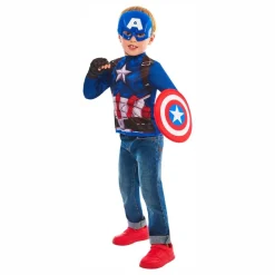 Hot Rubies Netherland B.V. Captain America Udklædningskit til Børn Gaveæske