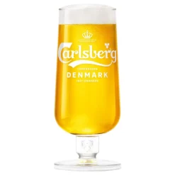 Carlsberg Sverige AB Carlsberg ølglas med fod - Drikkeglas