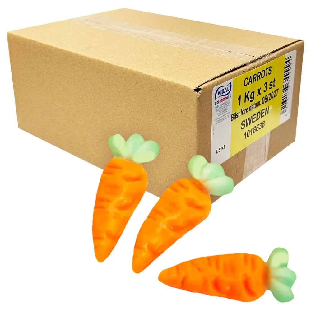 ERT Godis AB Carrots Jelly Økonomipakke - Slik