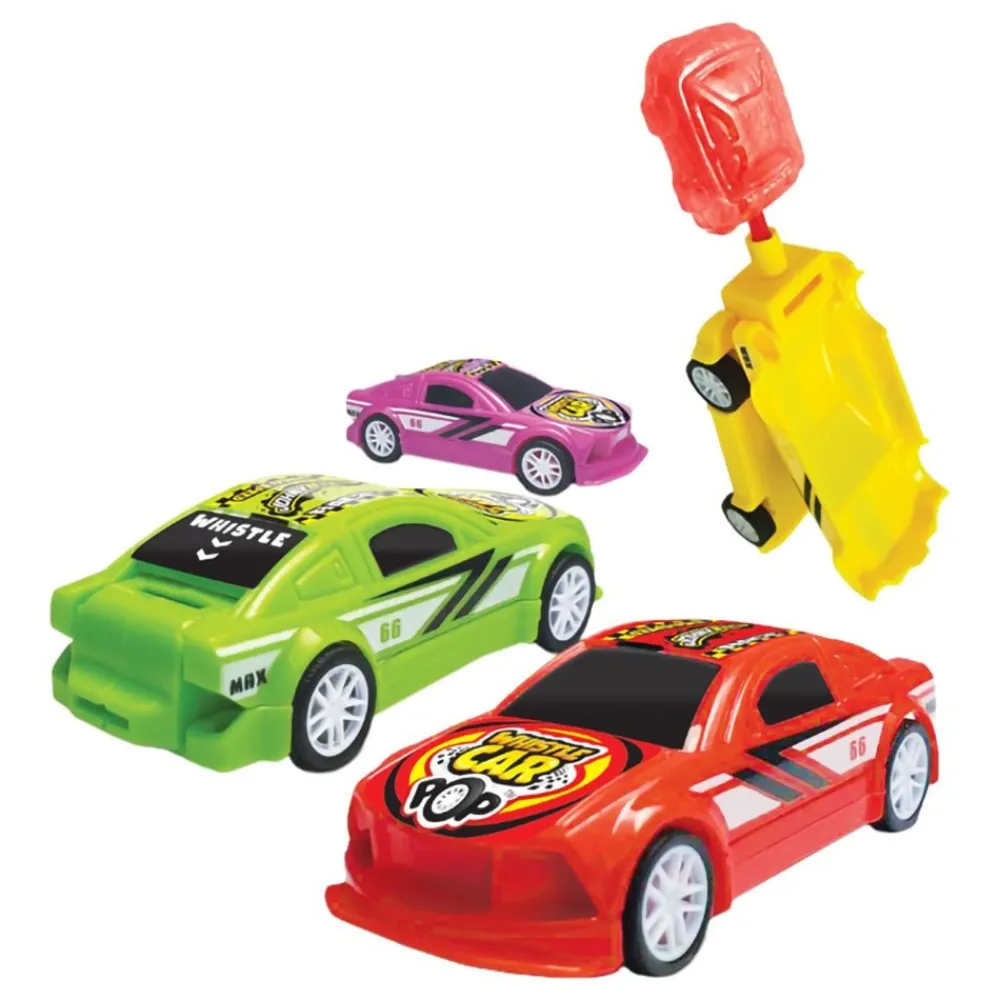 Hot ERT Godis AB Car Whistle & Lollipop Økonomipakke
