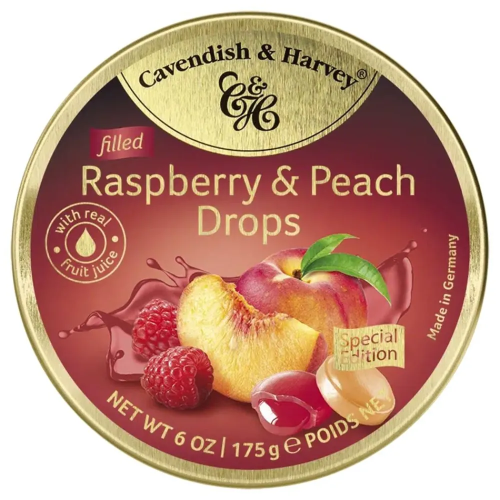Online Hultén försäljning AB Cavendish Raspberry Peach Drops