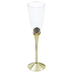 Santex Champagneglas med Guldfod - Oppyntning|Borddækning