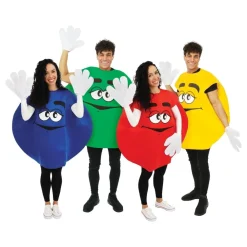 New Ptit Clown Chokoladelinse Rød Kostume