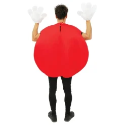New Ptit Clown Chokoladelinse Rød Kostume