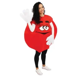 New Ptit Clown Chokoladelinse Rød Kostume