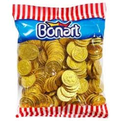 Clearance ERT Godis AB Chokolademønter Guld Økonomipakke