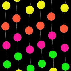 Partyking AB Cirkler UV Neon Guirlande - Oppyntning