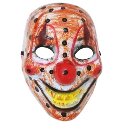 Fiestas Guirca, S.L Clown Plastmaske - Masker