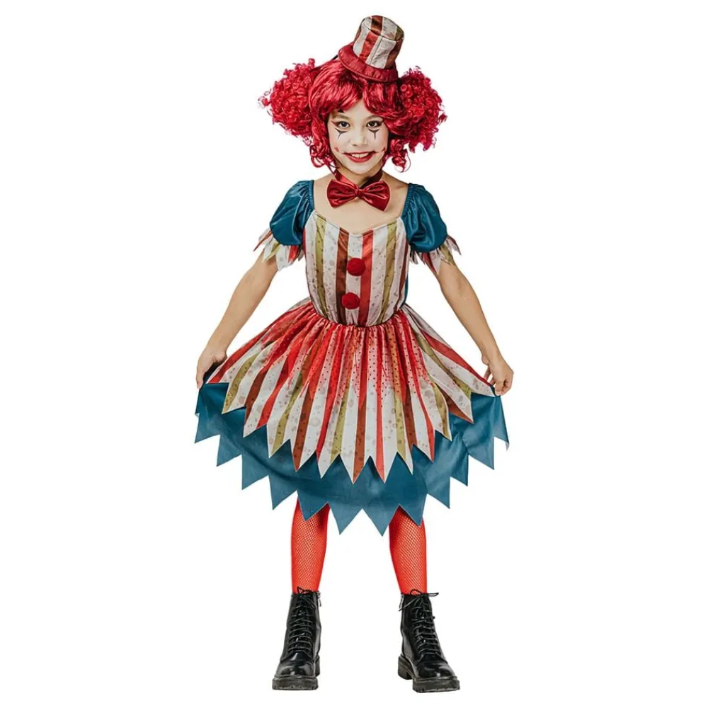 Outlet Hisab/Joker Company AB Clown Vintage Kjole Børnekostume