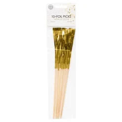 Hot Globos Europe B.V. Cocktailpinde Guld Metallic