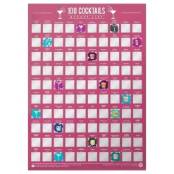 Ohlsson & Lohaven AB 100 Cocktails Bucket List Skrabetavle - Hobby & Fritid|Hjem & Husholdning