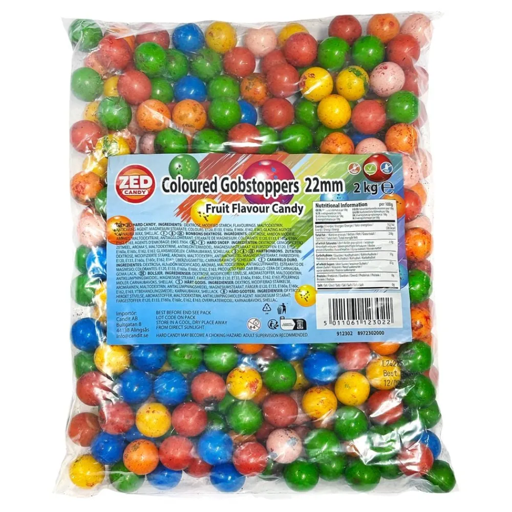 ERT Godis AB Colored Gobstopper Økonomipakke - Slik