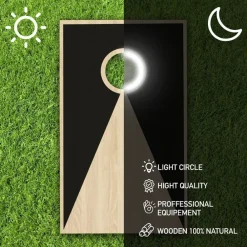 Original Cup SAS Cornhole LED Havespil - Spil & Leg|Hjem & Husholdning