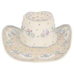 Best Boland Party Partners B.V. Cowboyhat Crystal Beige