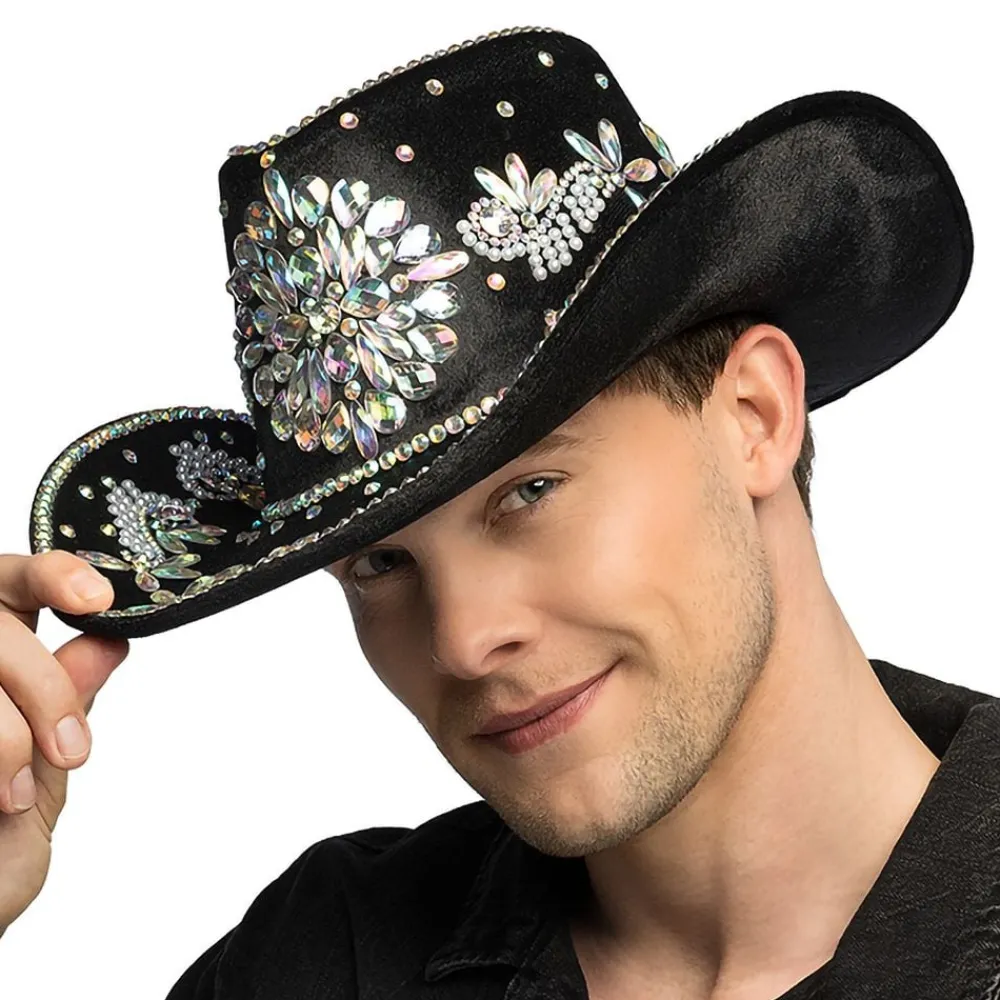 Discount Boland Party Partners B.V. Cowboyhat Crystal Sort