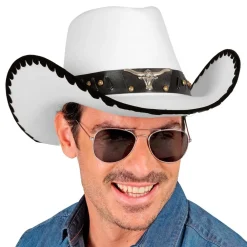 Sale Widmann S.r.l. Cowboyhat Hvid med Tyr