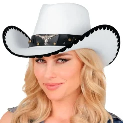 Sale Widmann S.r.l. Cowboyhat Hvid med Tyr