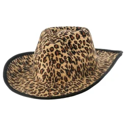 Best CHAKS Cowboyhat Leopard