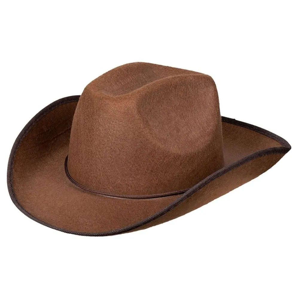 New Partyking AB Cowboyhat Rodeo Brun