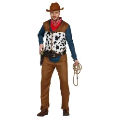 Fiestas Guirca, S.L Cowboy Kostume - Udklædningskostumer|Kostumetema