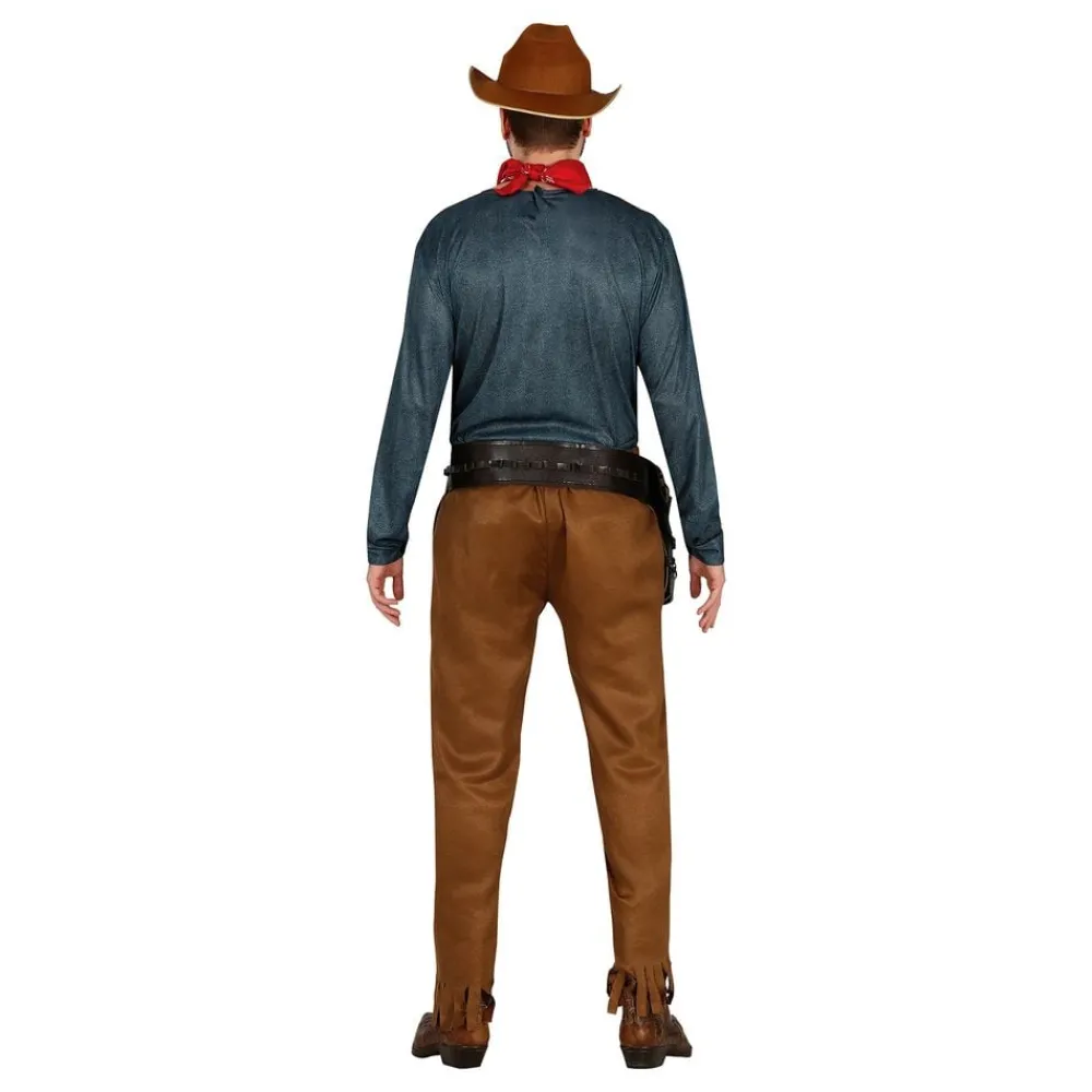 Fiestas Guirca, S.L Cowboy Kostume - Udklædningskostumer|Kostumetema