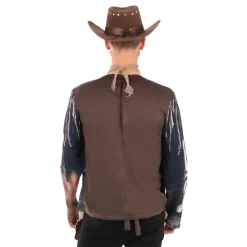 Rubies Netherland B.V. Cowboy Skelet Kostume - Udklædningskostumer|Kostumetema