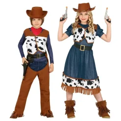 Hot Fiestas Guirca, S.L Cowgirl Børnekostume