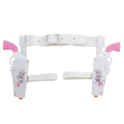 Sale ESPA NV Cowgirl Hylster med Pistoler Hvid/Rosa