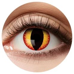 Hisab/Joker Company AB Crazylinser Dragon Eyes - Kostumetema|Farvede Linser