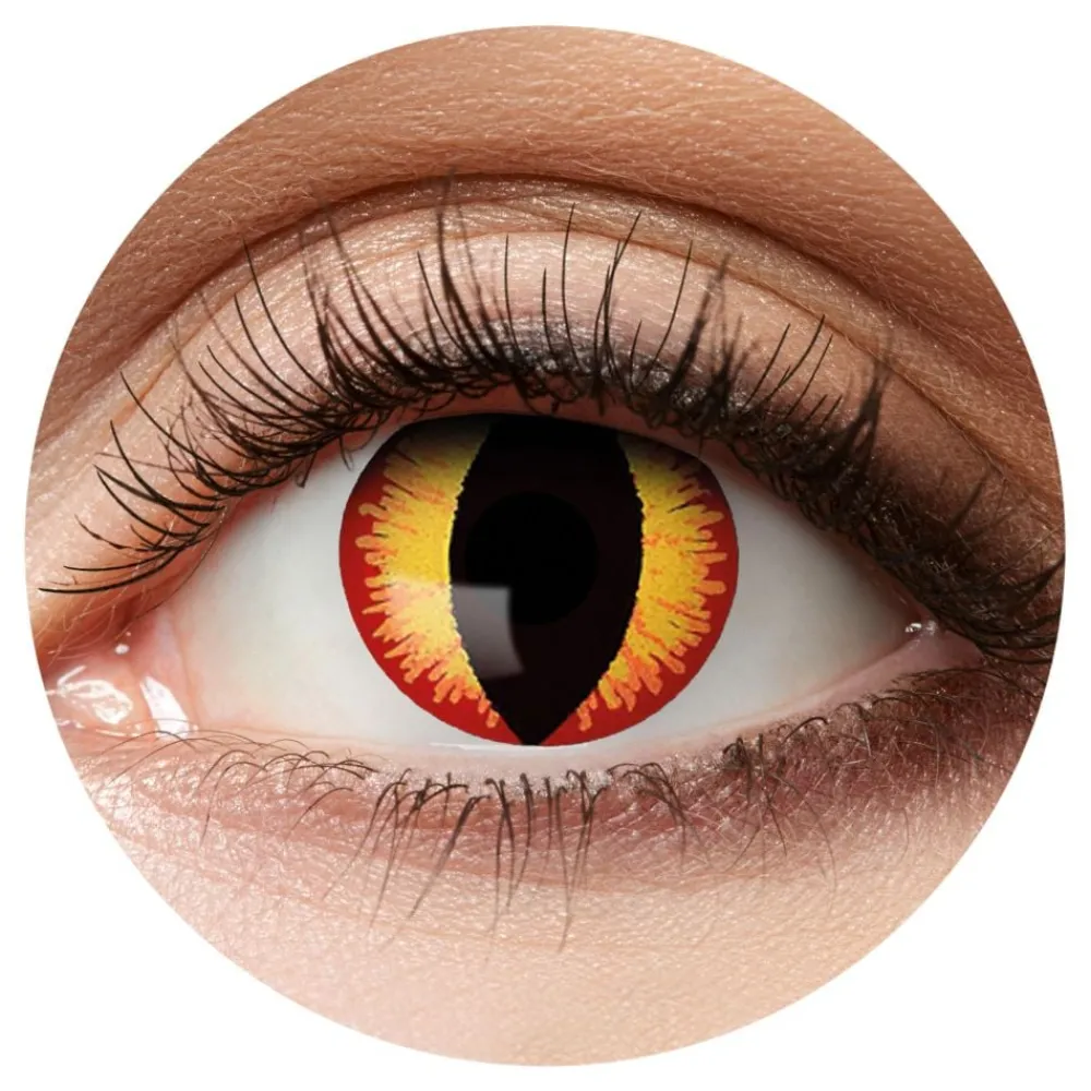Hisab/Joker Company AB Crazylinser Dragon Eyes - Kostumetema|Farvede Linser