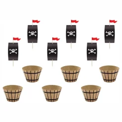 Clearance PartyDeco sp. z o.o. Cupcake Kit Pirater