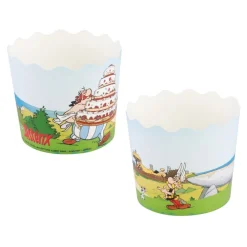 CHAKS Cupcake Wrappers Asterix - Bagning