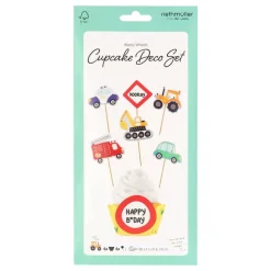 Folat B.V. Cupcake Wrappers Kit Vejarbejde - Oppyntning|Bagning