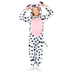 Reithmüller Europe GmbH Dalmatiner Onesie Børnekostume - Tøj|Udklædningskostumer
