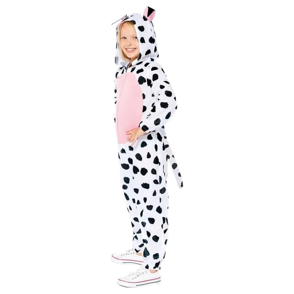 Reithmüller Europe GmbH Dalmatiner Onesie Børnekostume - Tøj|Udklædningskostumer