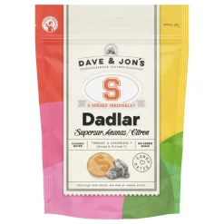 USA Godis AB Dave & Jons Dadler S-Mærke Supersur - Kolonial