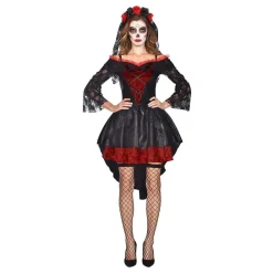 Reithmüller Europe GmbH Day of The Dead Damekostume - Udklædningskostumer|Kostumetema