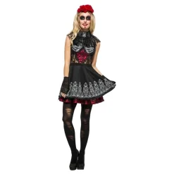 Rubies Netherland B.V. Day of the Dead Kjole Kostume - Udklædningskostumer|Kostumetema