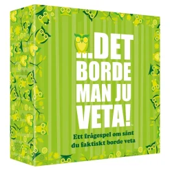 Kylskåpspoesi AB Det borde man ju veta - Selskabsspil