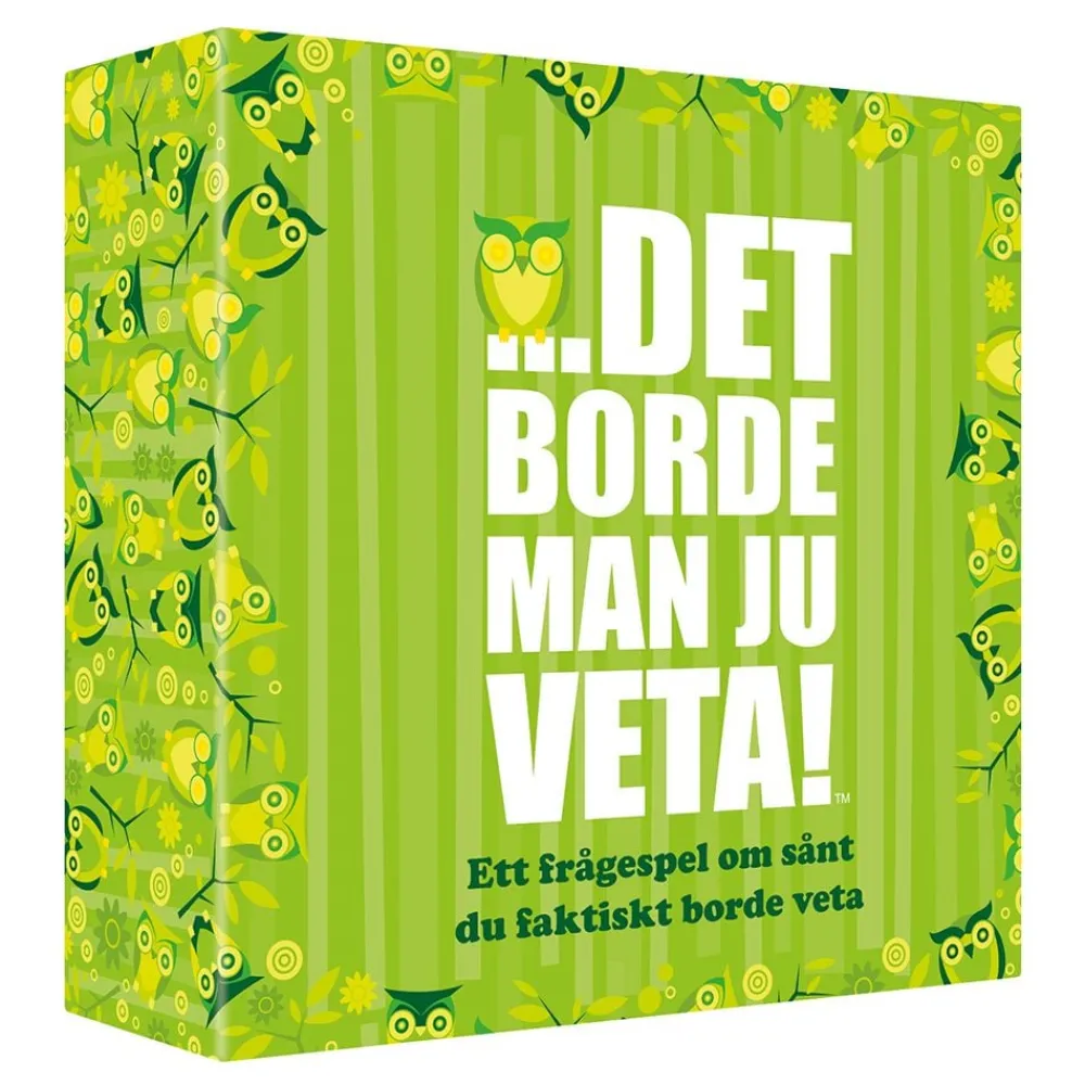 Kylskåpspoesi AB Det borde man ju veta - Selskabsspil