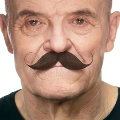 Hot Butterick's AB Detektiv Moustache Kastanje