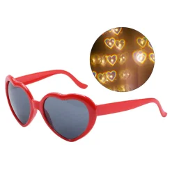 Partyking AB Diffraktionsbriller Hjerter - Tilbehør|Accessories