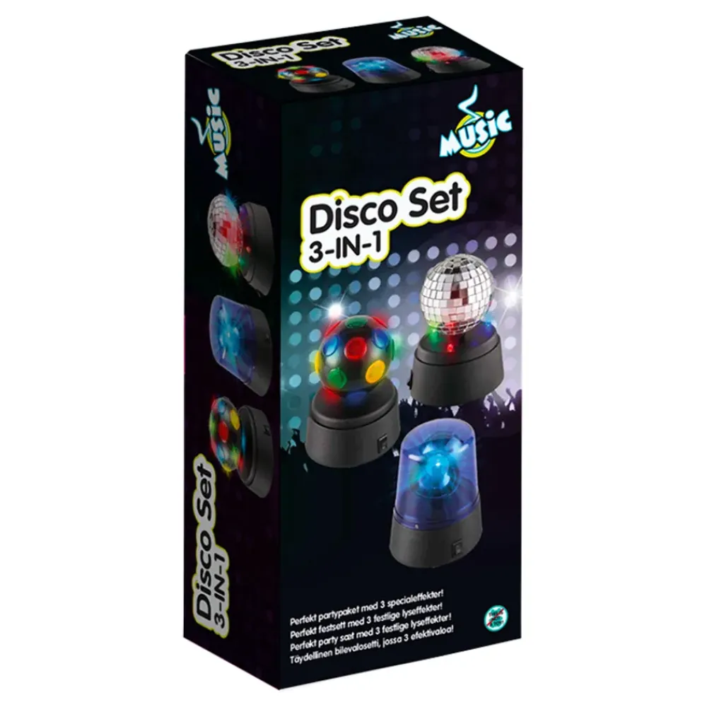 AMO Toys AB Discolamper Mini Sæt - Discobelysning|Hjem & Husholdning