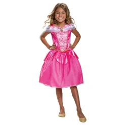 Jakks Europe B.V. Disney Aurora Kjole Deluxe Børnekostume - Udklædningskostumer|Kostumetema